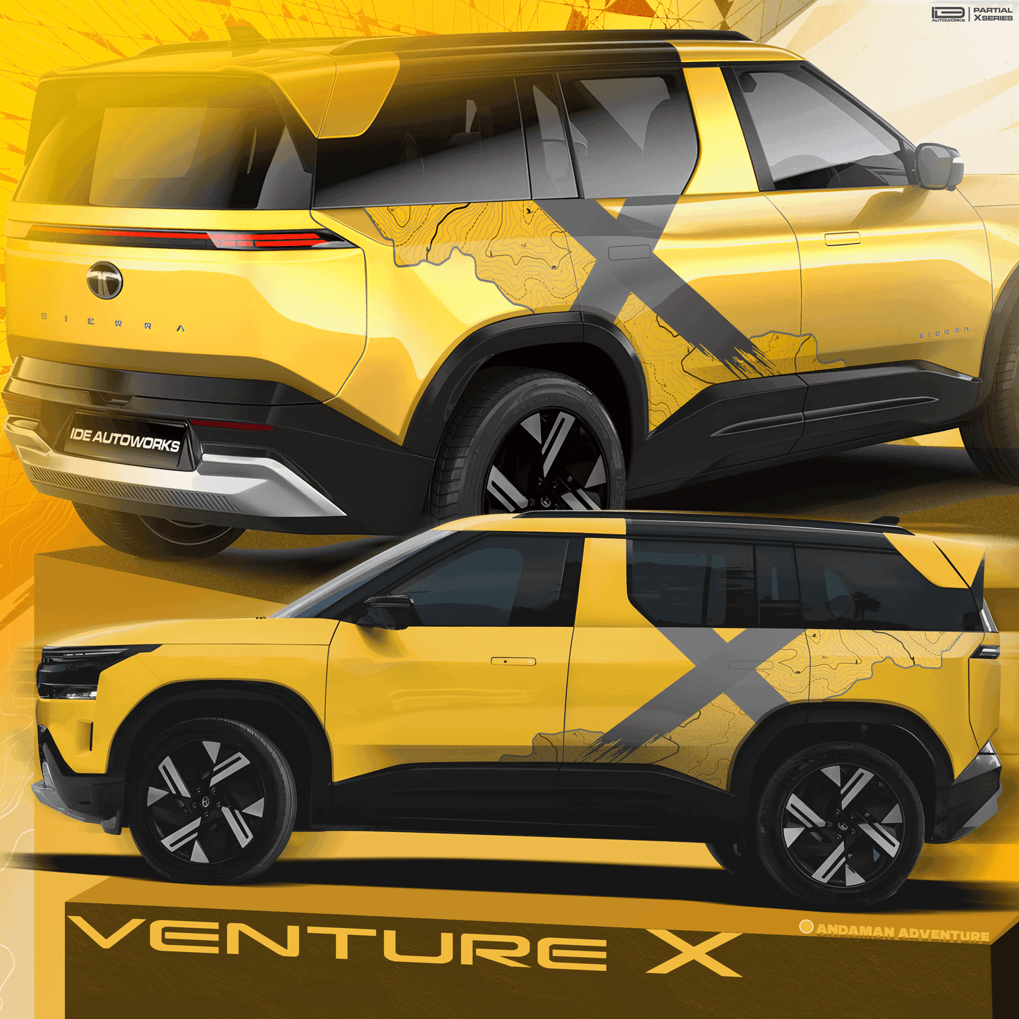 IDE Partial X Series – VentureX Edition | Tata Sierra