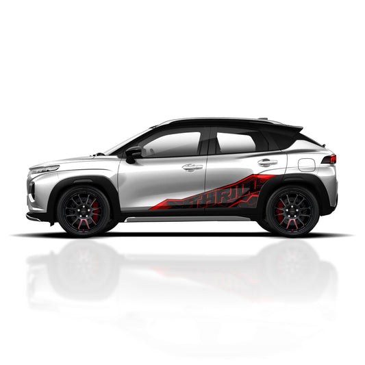 IDE PARTIAL X SERIES - Thrill Edition for MARUTI SUZUKI Fronx (Arctic White)