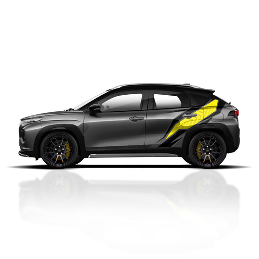 IDE PARTIAL X SERIES - Acute Edition for MARUTI SUZUKI Fronx (Grandeur Grey)