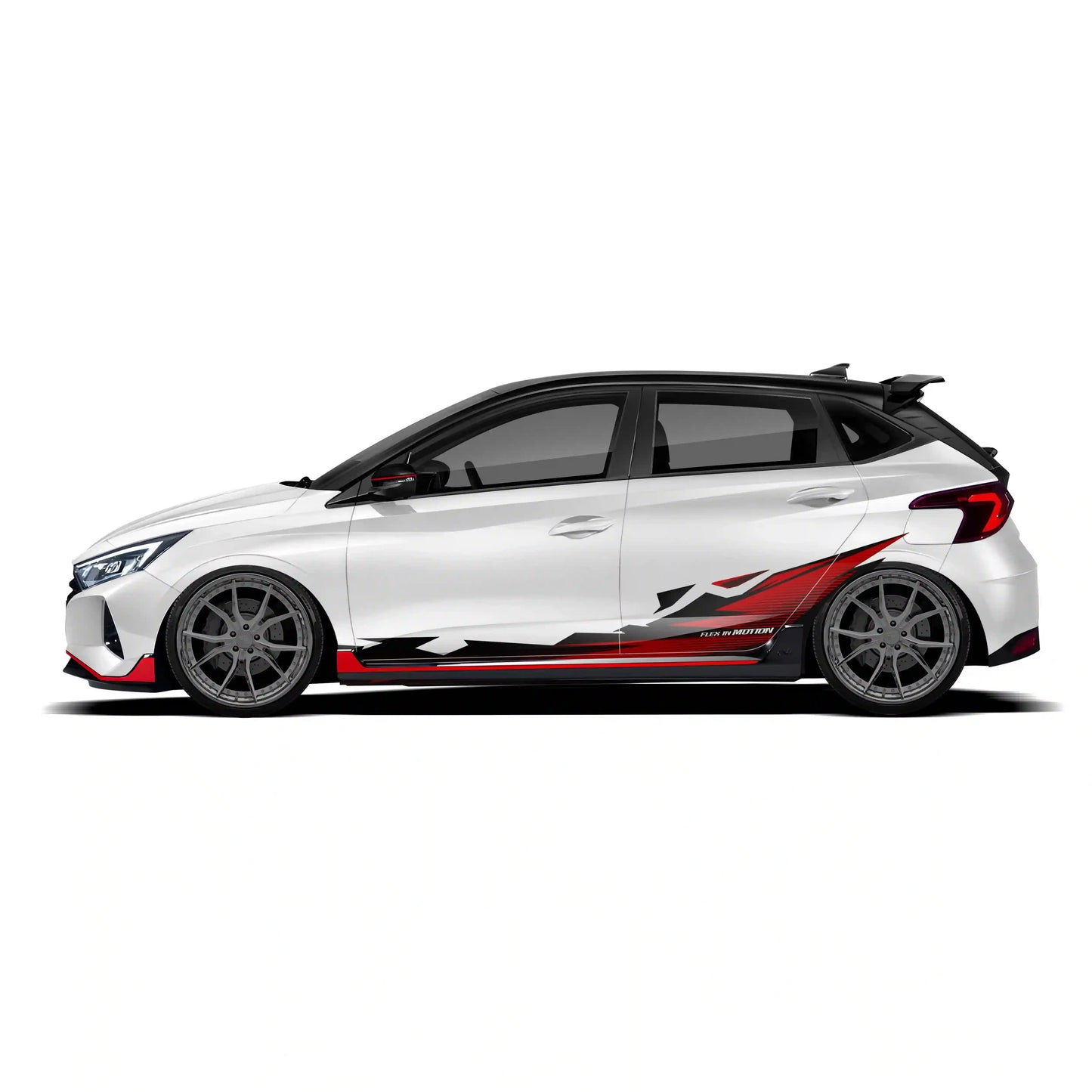 Flex in Motion Edition Graphics for Hyundai i20 blue