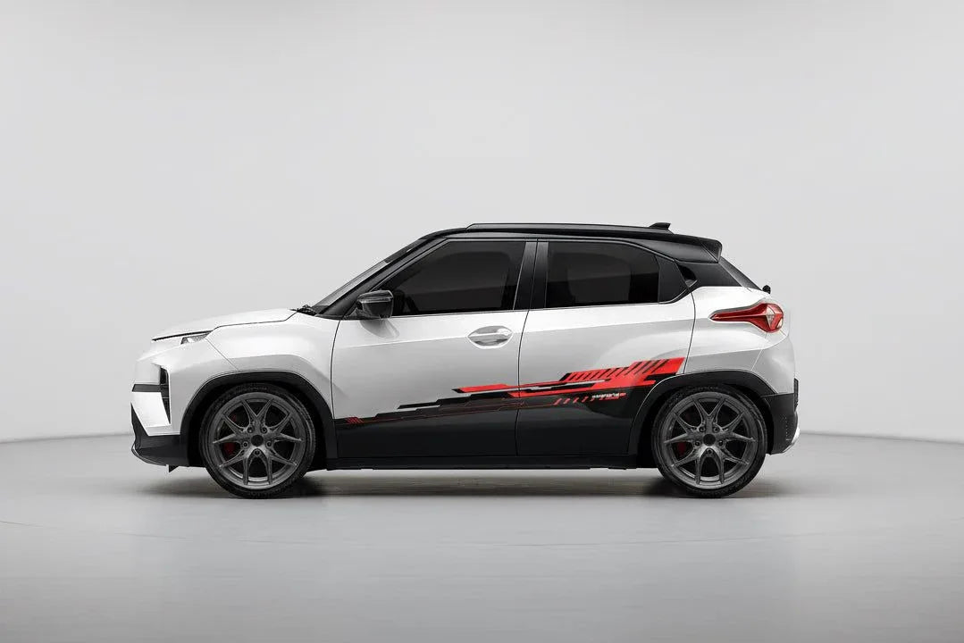 CoreX Edition Graphics for Tata Punch white