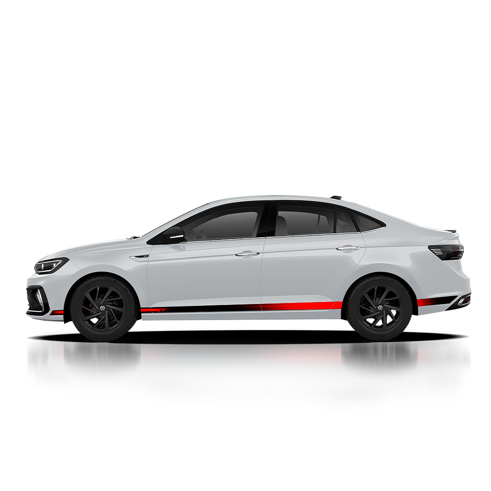 IDE Graphics Series - GT Edition v2.0 for Volkswagen Virtus (Reflex Silver)