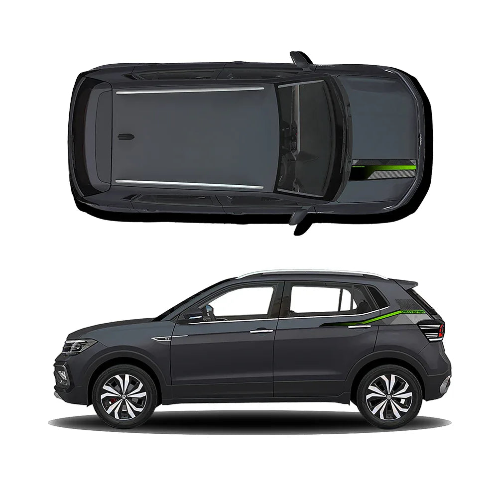 Urban Edition Graphics for VW Taigun grey