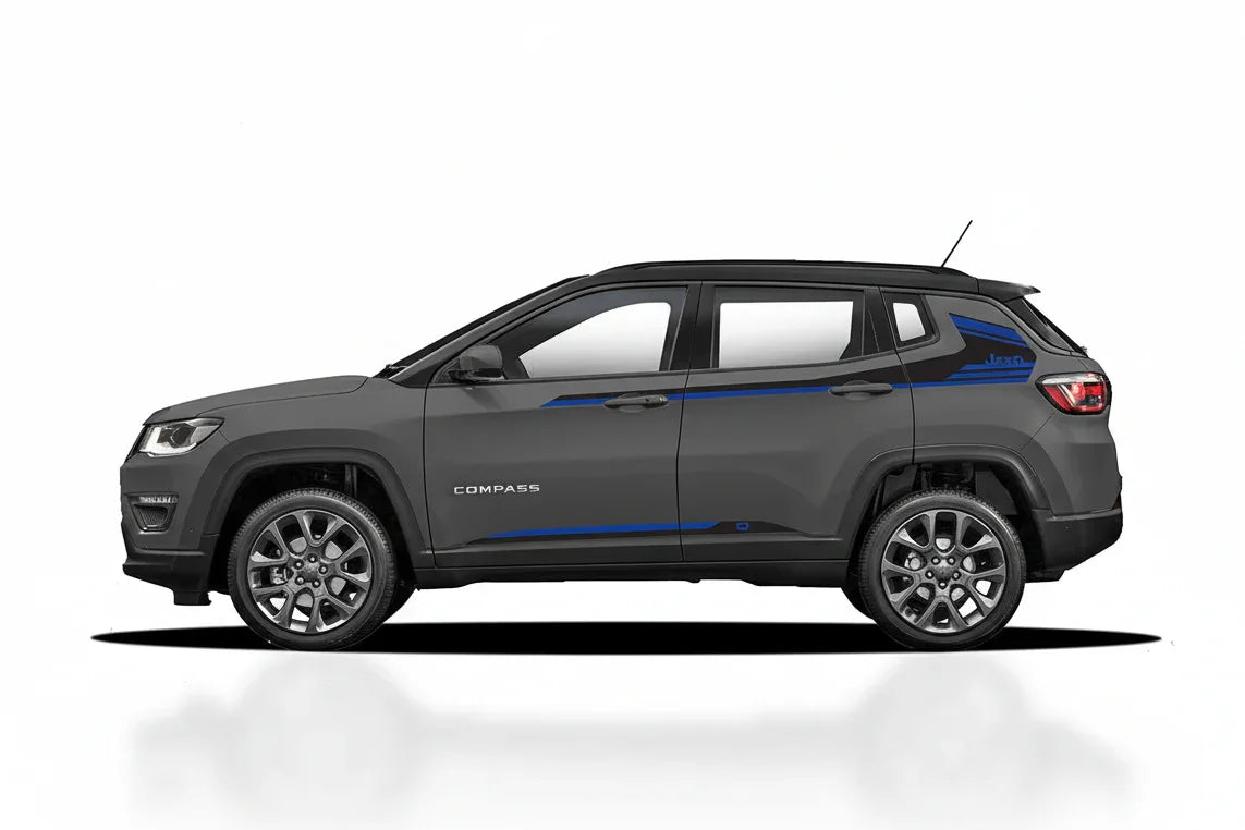 IDE Graphics Series - Sports Edition | Jeep Compass | Only Side Graphics