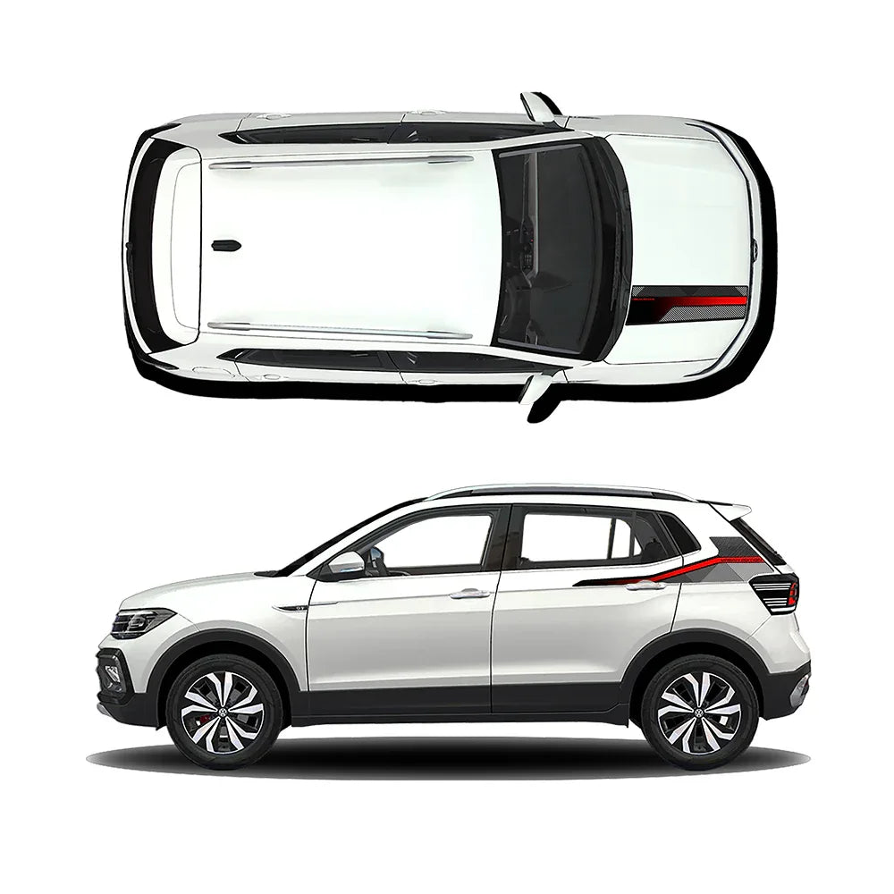 Urban Edition Graphics for VW Taigun white