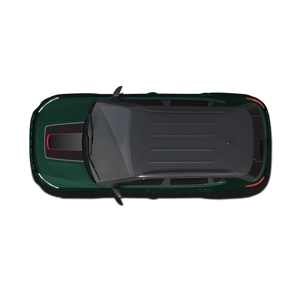 Sports Edition Bonnet Graphics for Jeep Compass green