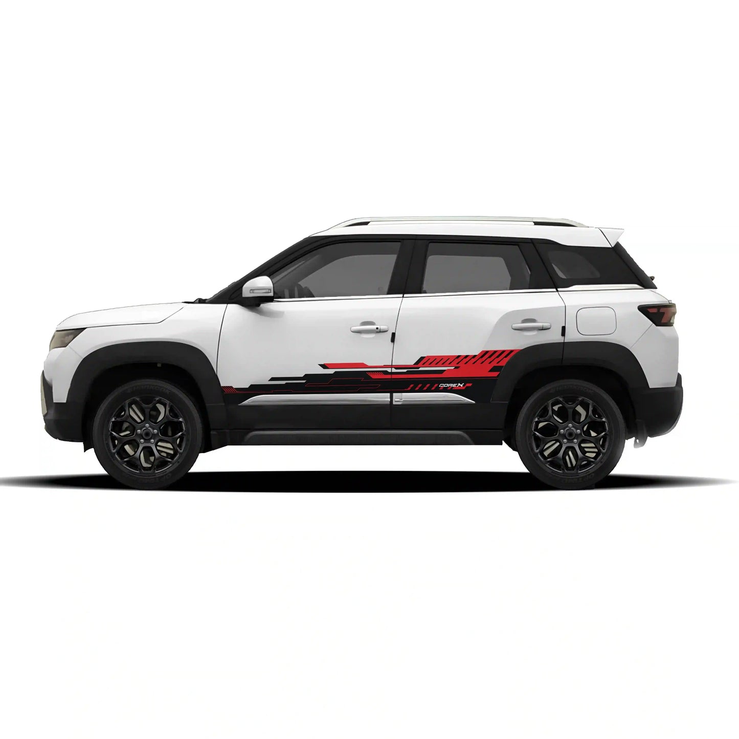 CoreX Edition Graphics for Maruti Suzuki Brezza black