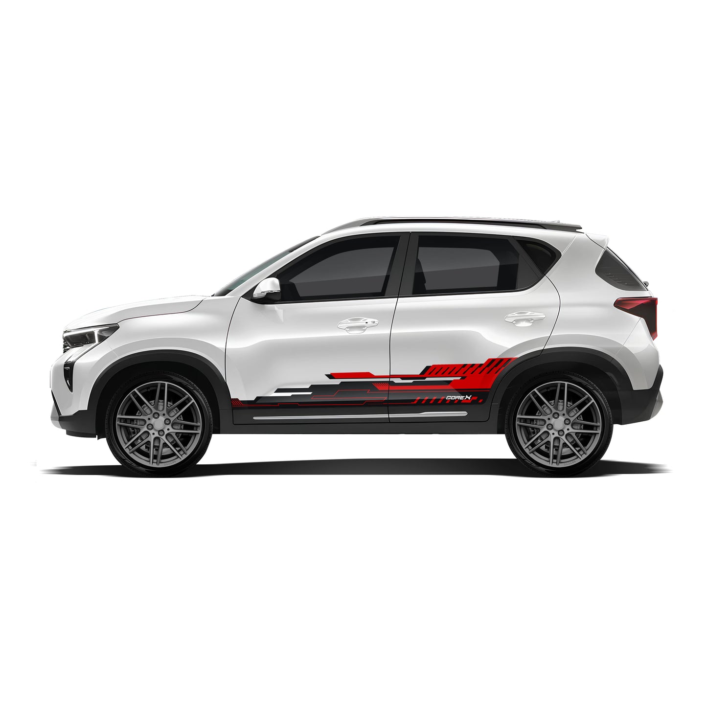 CoreX Edition Graphics for Kia Sonet white