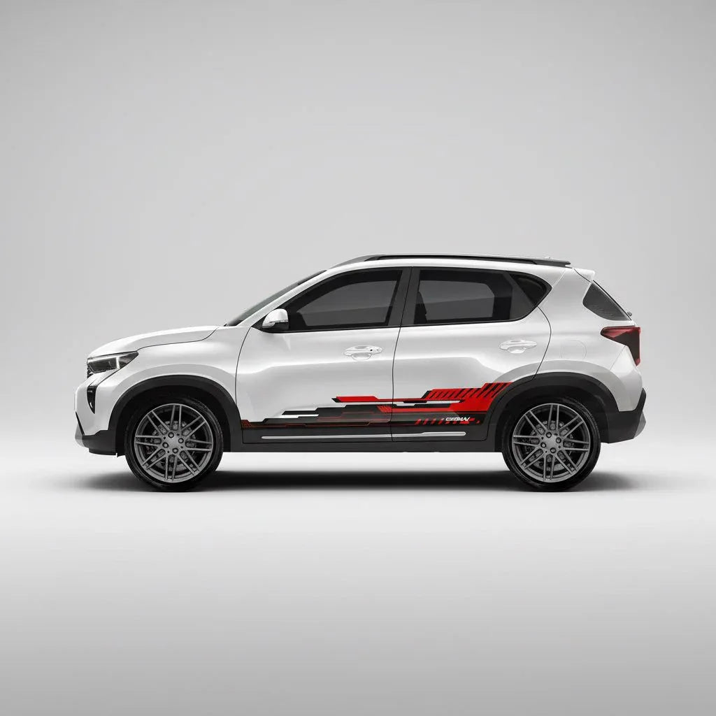 CoreX Edition Graphics for Kia Sonet white