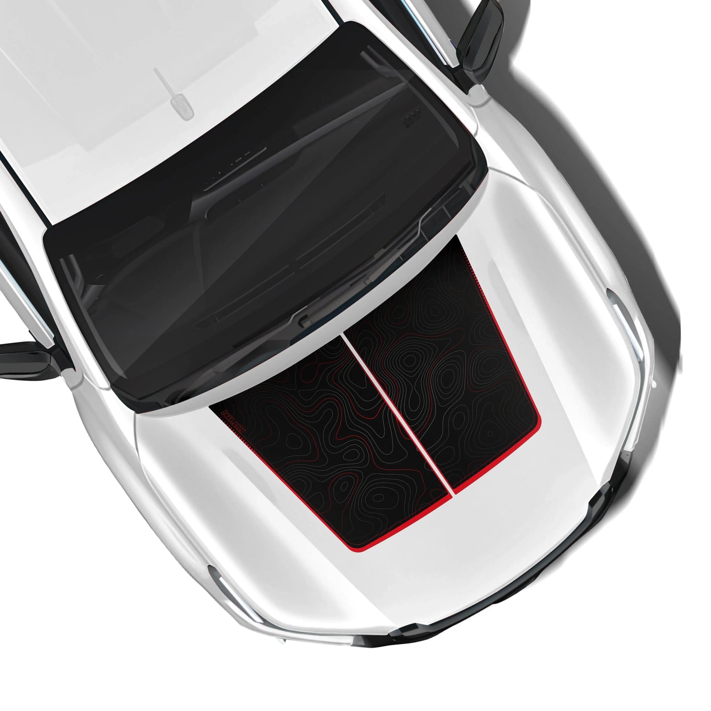 Neo Trail Edition Bonnet Graphics for Toyota Hilux white