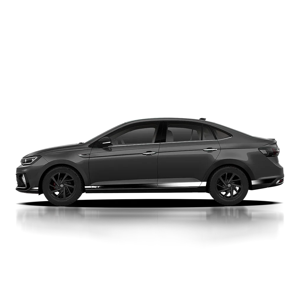 GT Edition 2.0 Graphics for VW Virtus grey