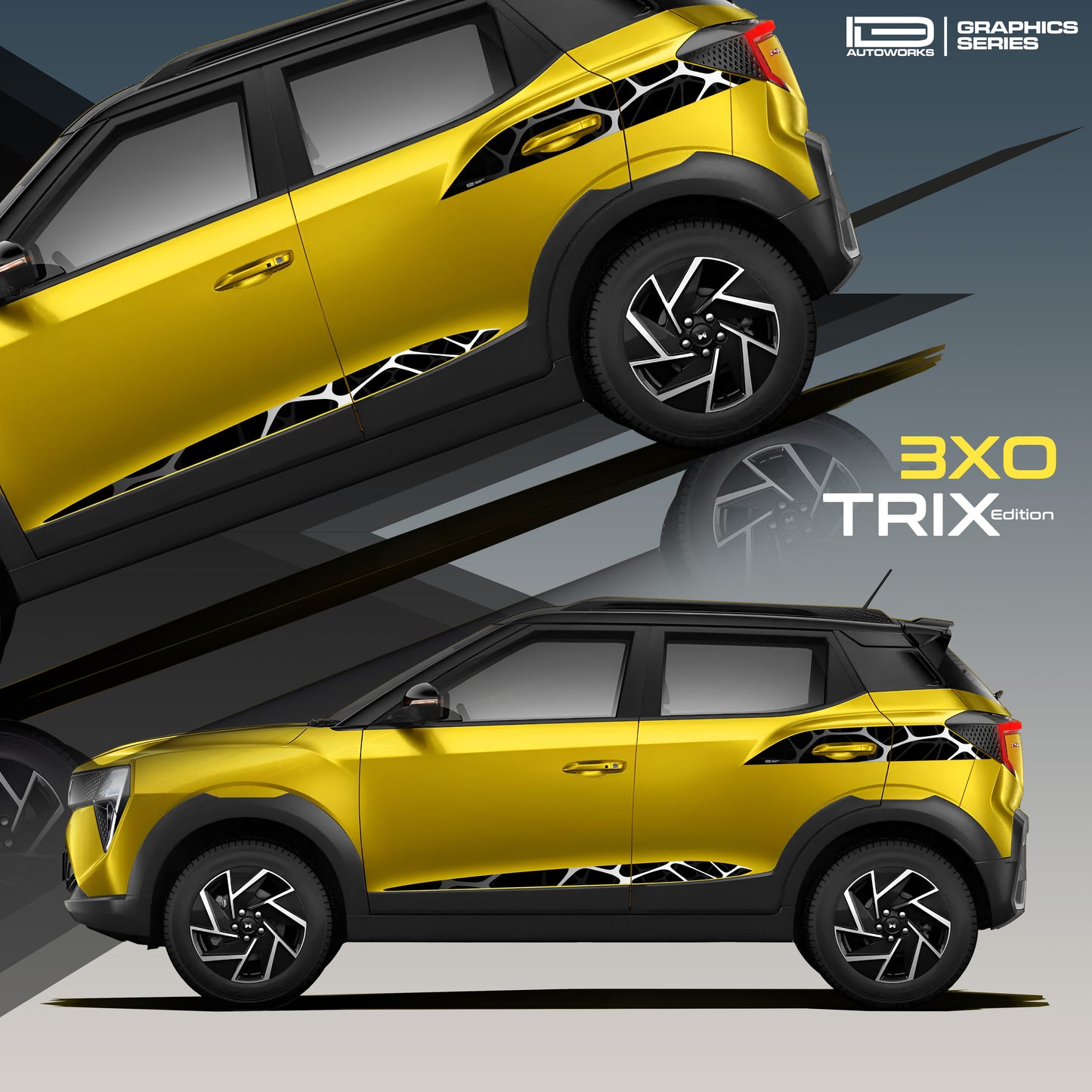 IDE Graphics series- TRIX Edition | Mahindra 3XO