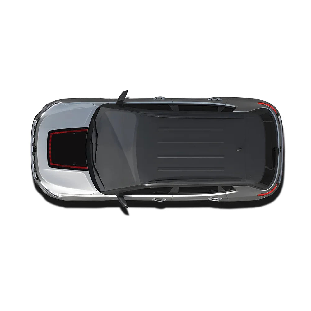 Pinnacle Edition Bonnet Graphics for Jeep Compass silver