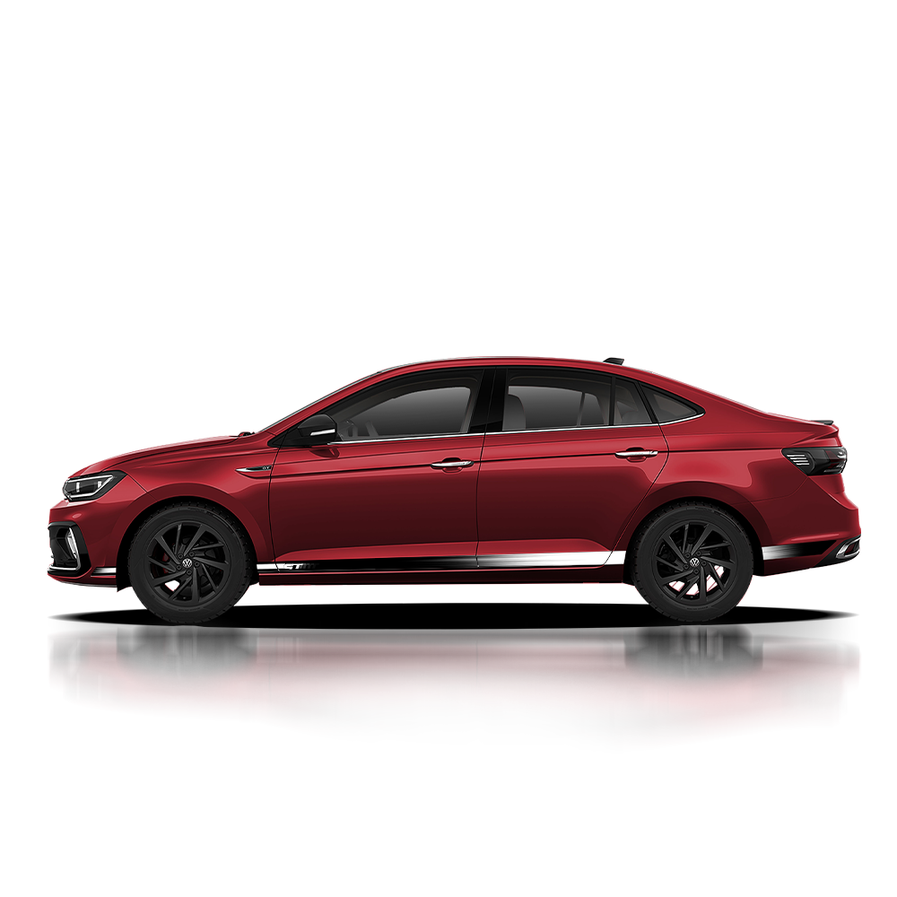 IDE GRAPHICS SERIES - GT Edition v2.0 for Volkswagen Virtus (Wild Cherry Red)