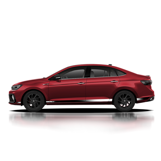 IDE GRAPHICS SERIES - GT Edition v2.0  for Volkswagen Virtus (Wild Cherry Red)