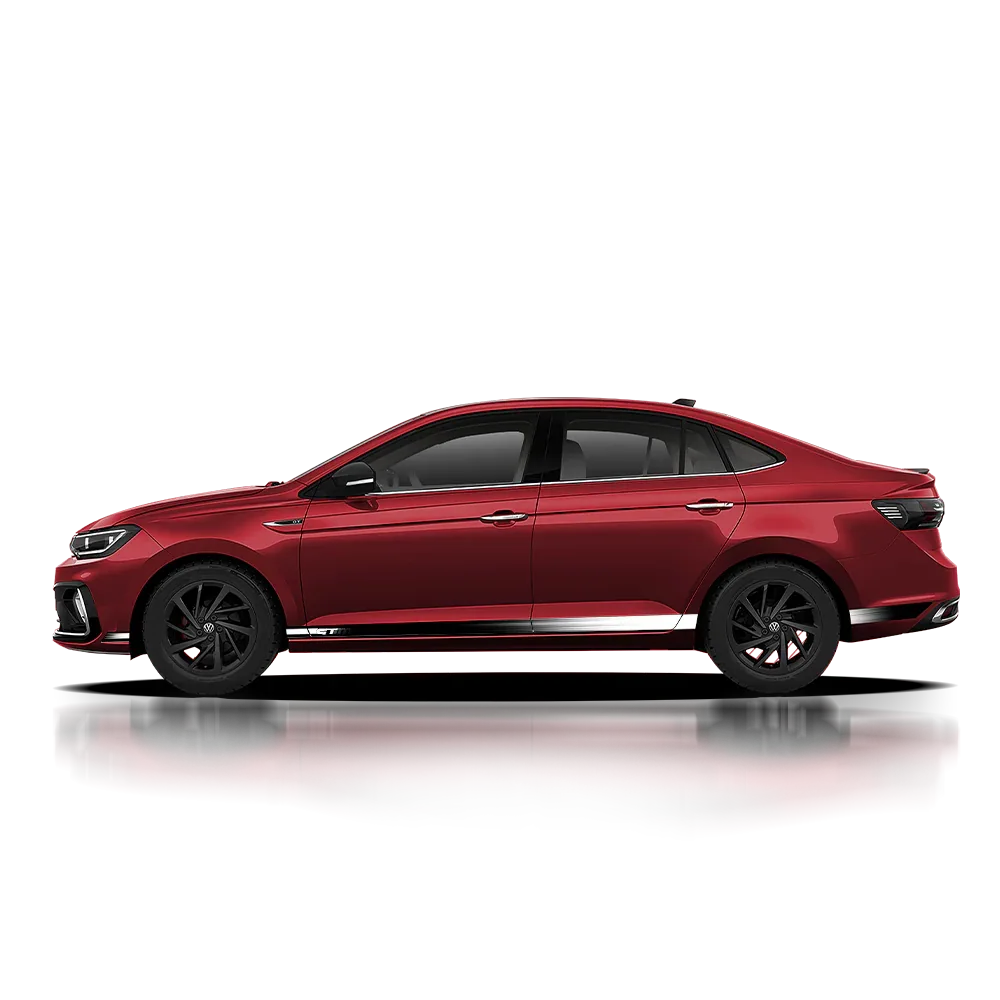 GT Edition 2.0 Graphics for VW Virtus red