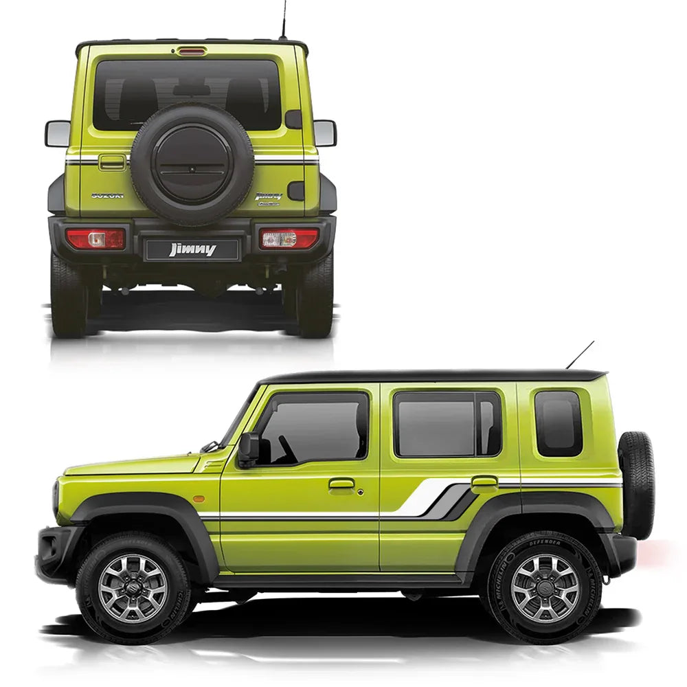 Baroque Edition Graphics for Maruti Suzuki Jimny yellow