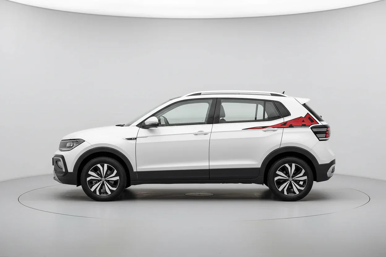 Nomad Edition Graphics for VW Taigun white