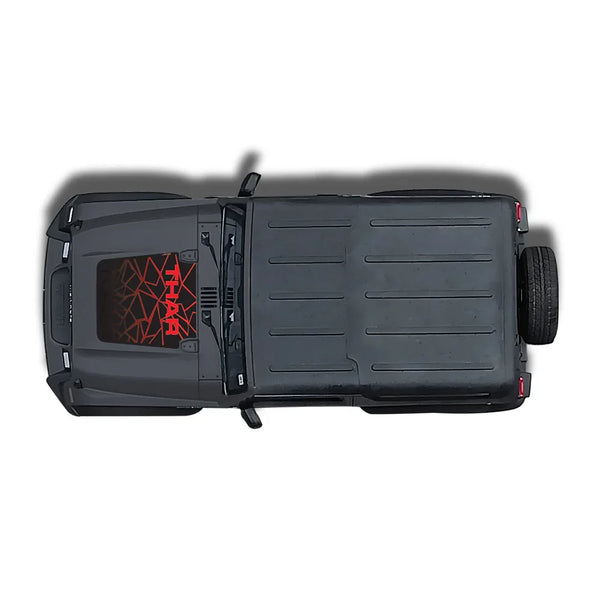 IDE Graphics Series - Explorer Edition | Mahindra Thar | Only Bonnet Decal