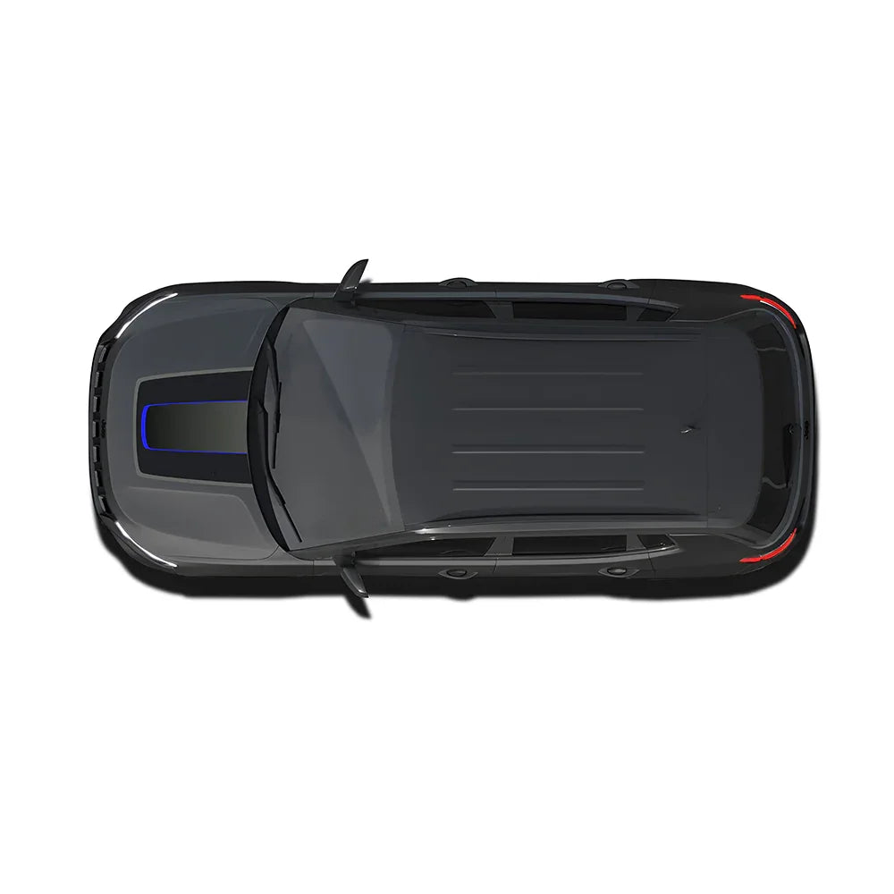 Sports Edition Bonnet Graphics for Jeep Compass grey