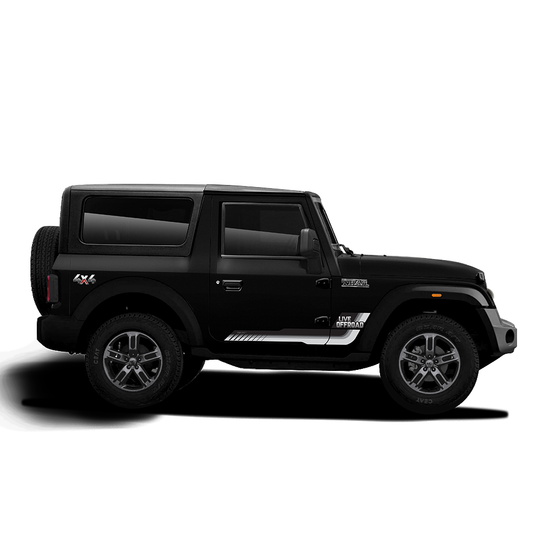 IDE Graphics Series - Classic Edition for Mahindra Thar / Napoli Black
