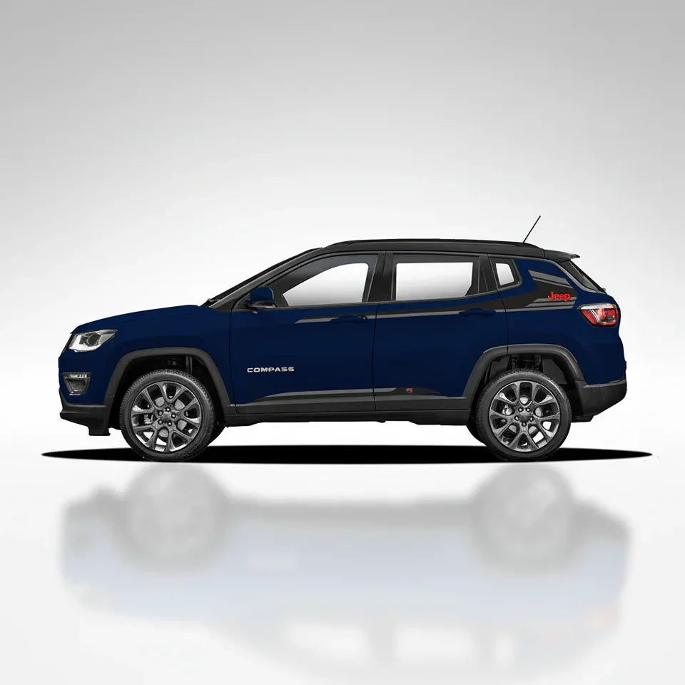 IDE Graphics Series - Sports Edition | Jeep Compass | Only Side Graphics