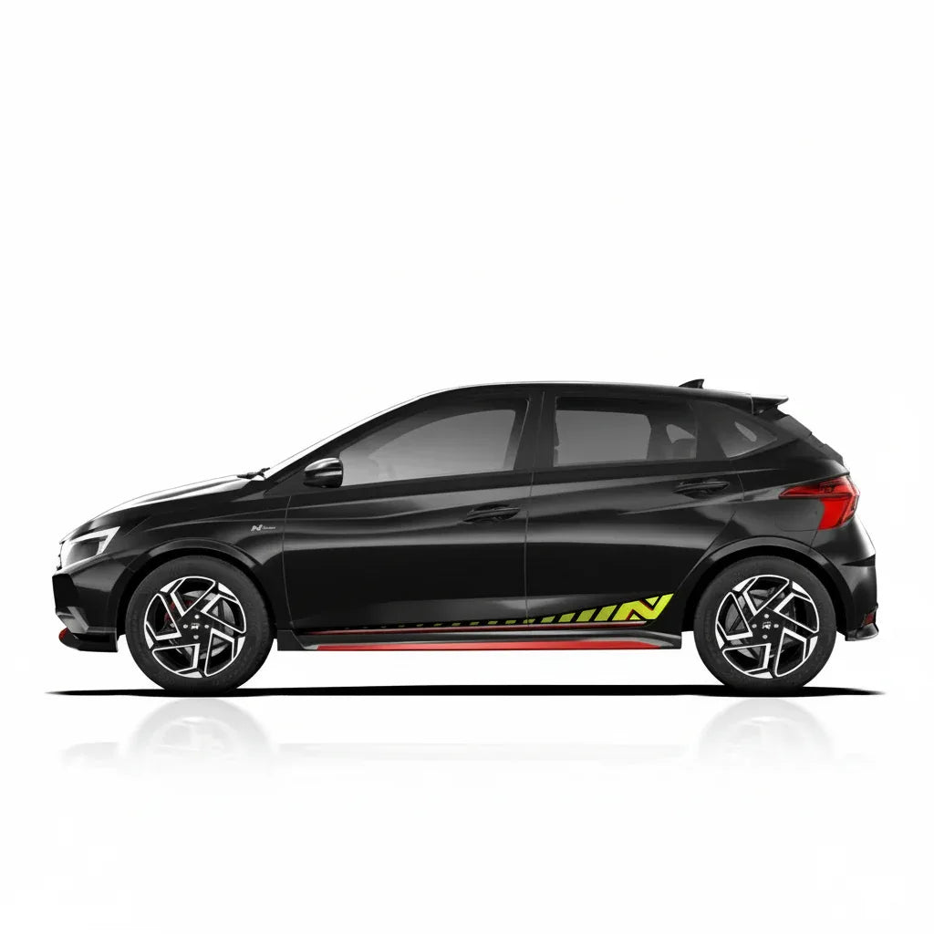 N Series Graphics for Hyundai i20 black