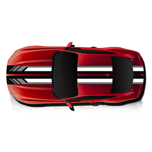IDE PREMIUM GRAPHICS SERIES - Cascade Edition Top for Ford Mustang (Race Red)