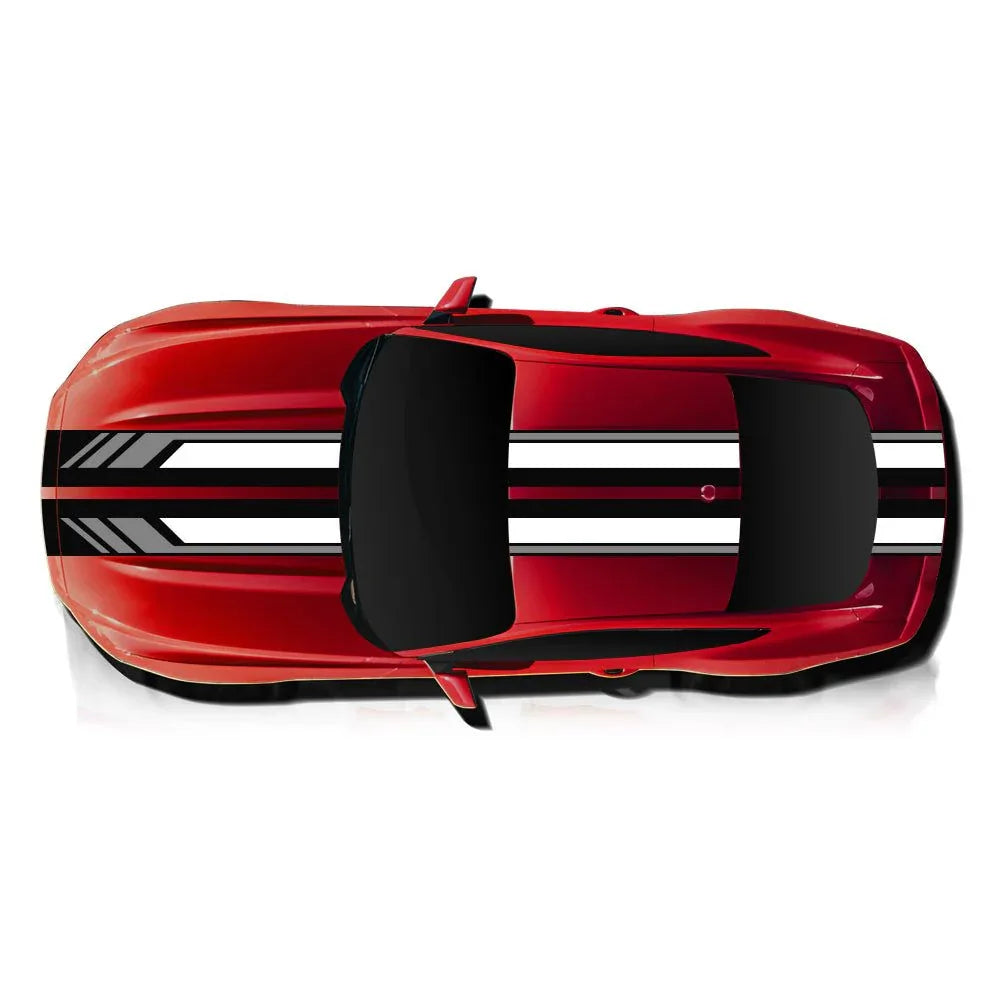 Cascade Edition IDE Graphics for Ford Mustang red