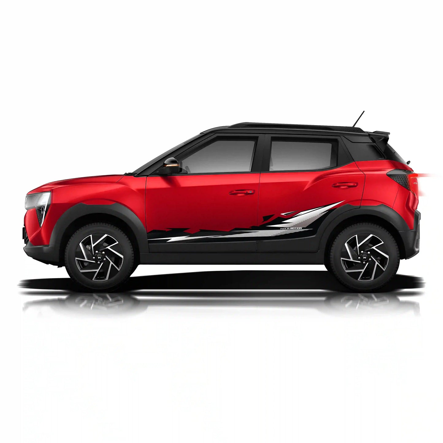 Flex in Motion Edition Graphics for Mahindra 3XO black