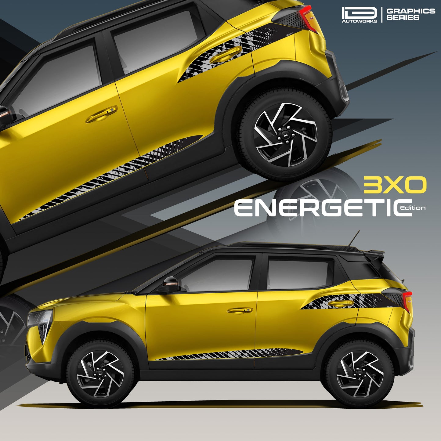 IDE Graphics series- Energetic Edition | Mahindra 3XO