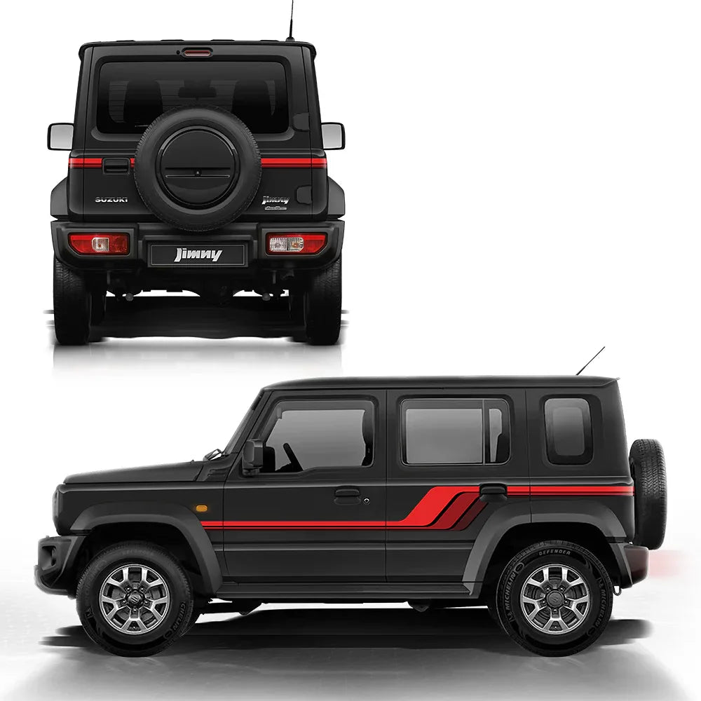 Baroque Edition Graphics for Maruti Suzuki Jimny black