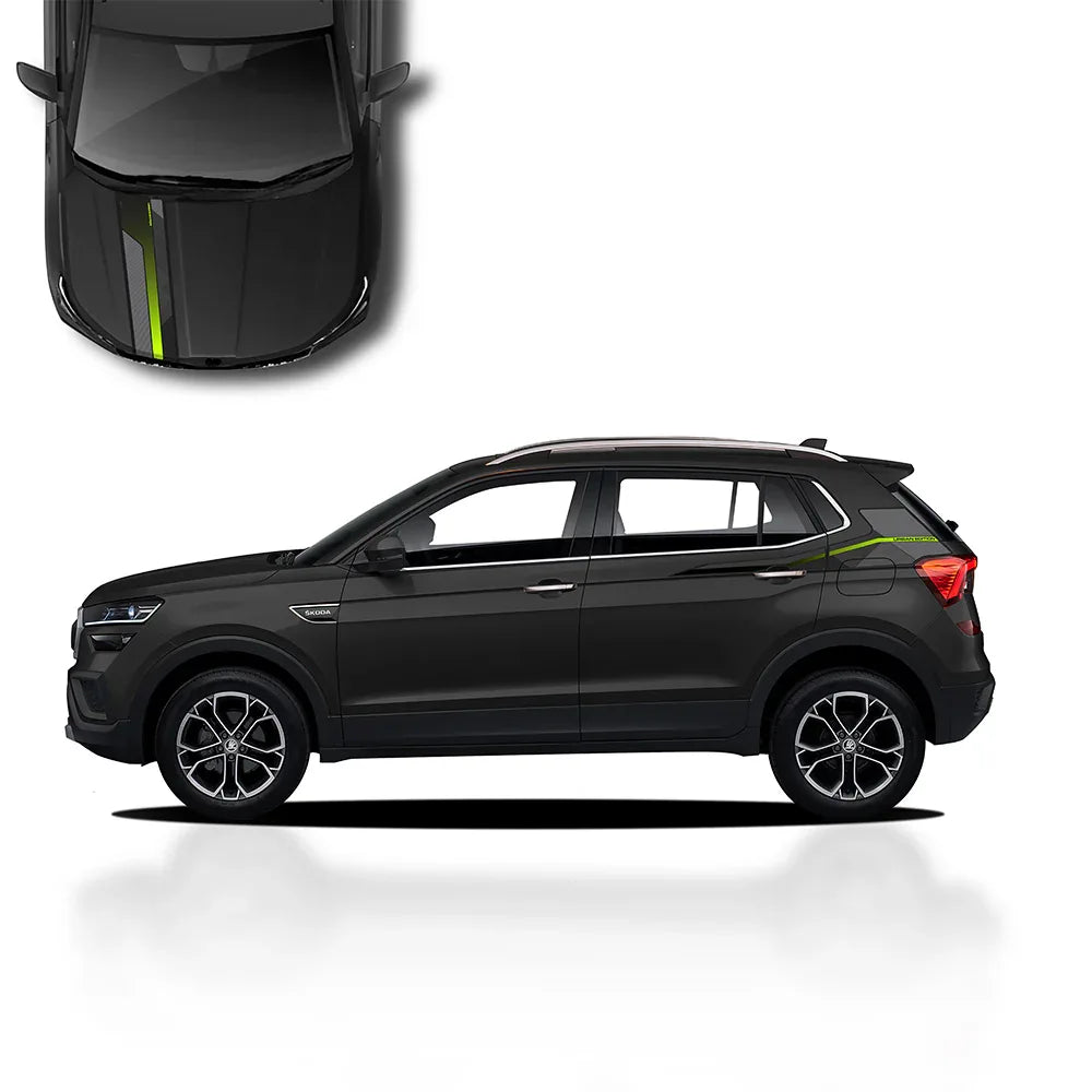 Urban Edition Graphics for Skoda Kushaq black