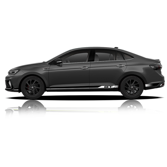 IDE Graphics Series - GT Edition for Volkswagen Virtus (Deep Black Pearl)