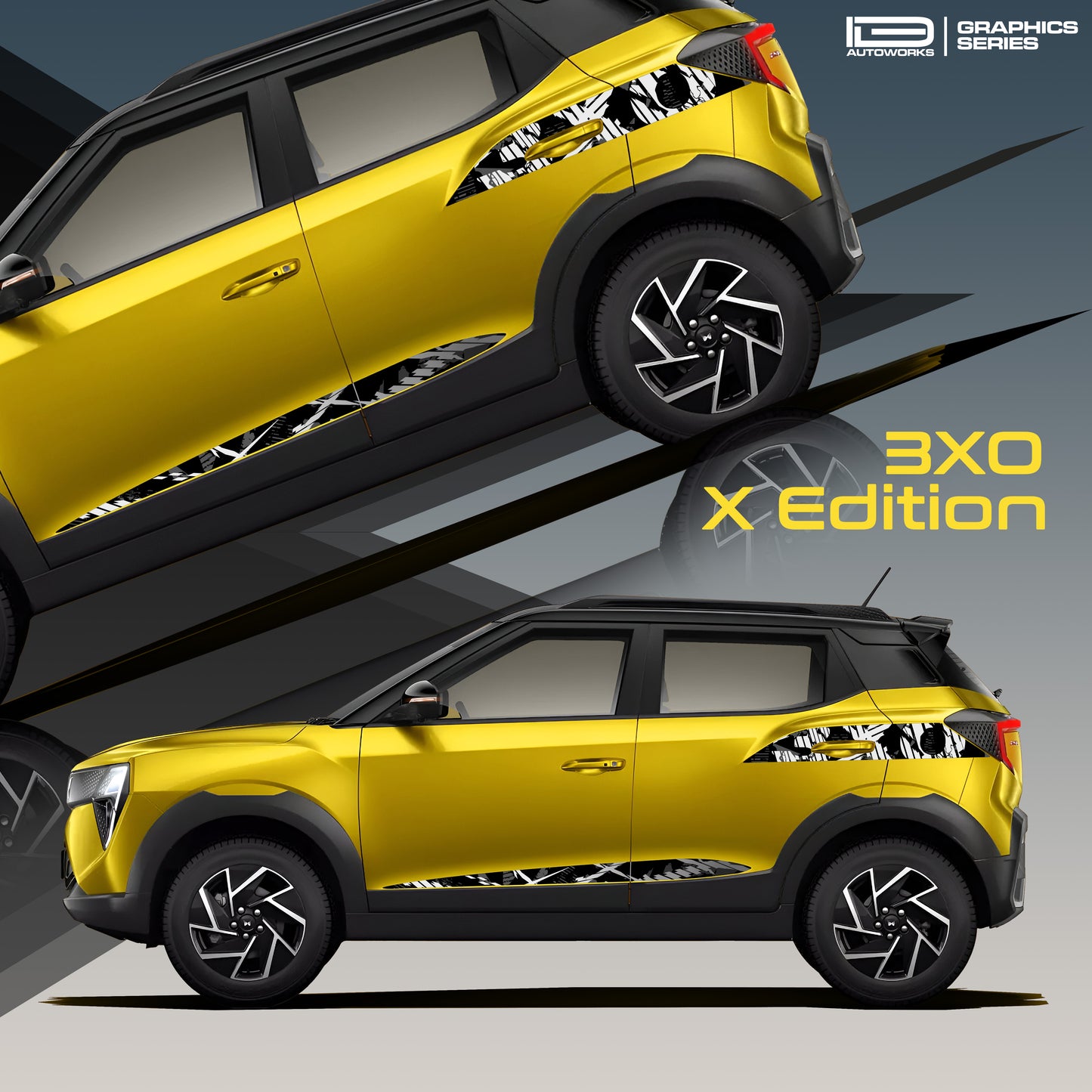 IDE Graphics series- X Edition | Mahindra 3XO