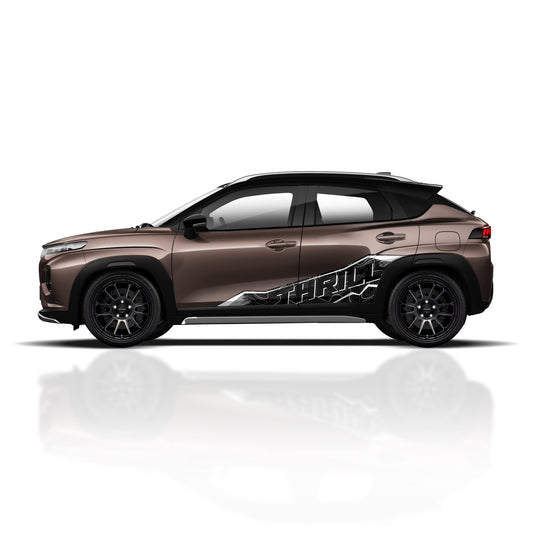 IDE PARTIAL X SERIES - Thrill Edition for MARUTI SUZUKI Fronx (Earthen Brown)