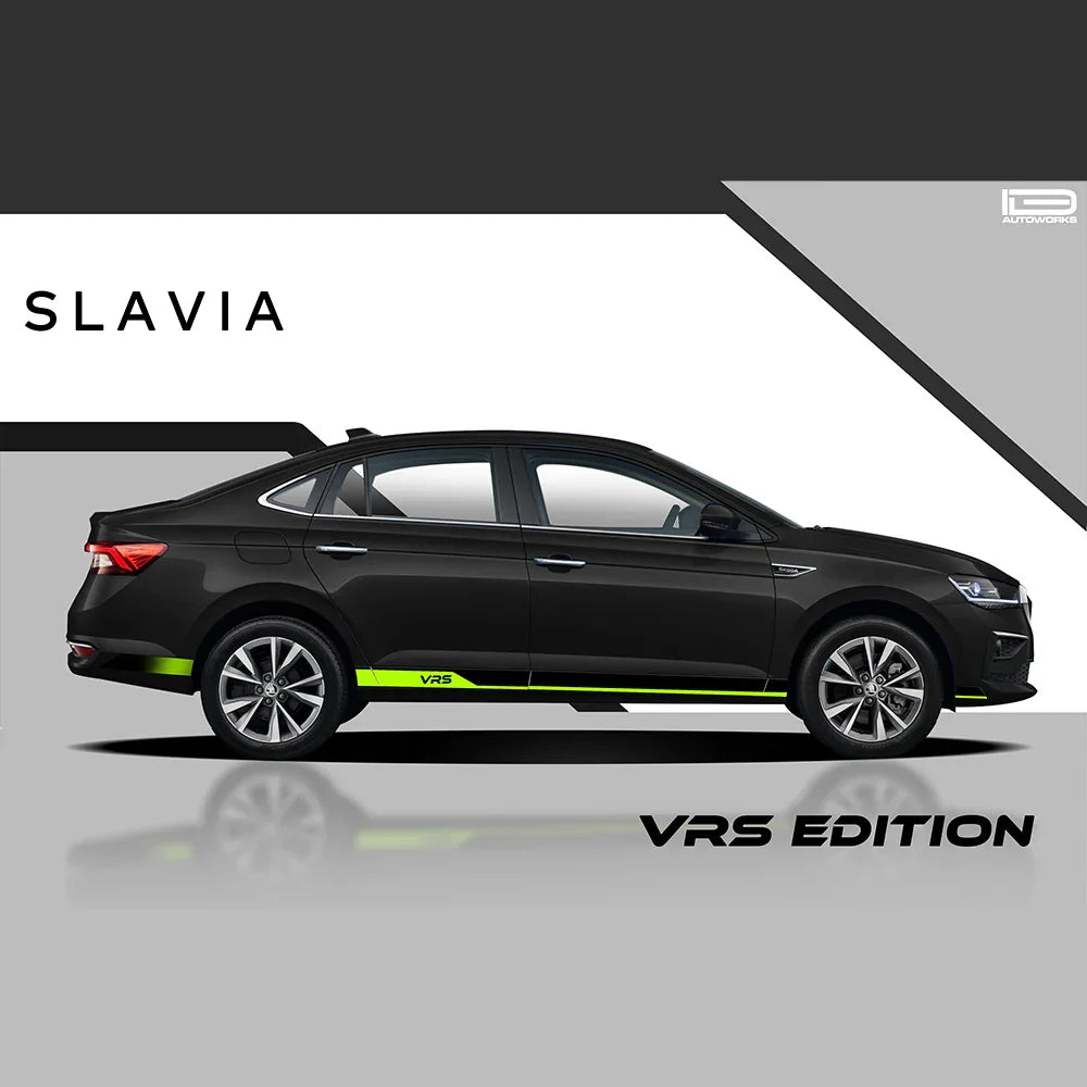 VRS Edition Graphics for Skoda Slavia black
