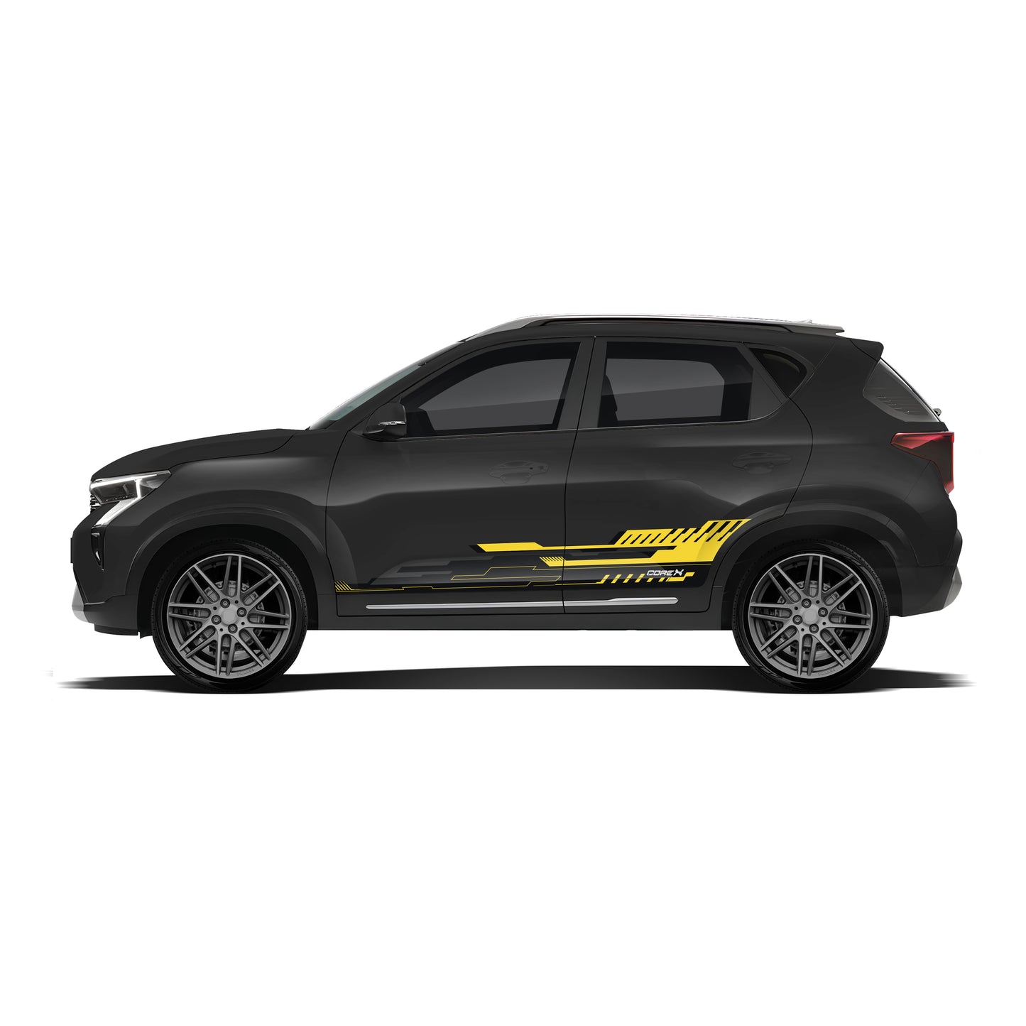 CoreX Edition Graphics for Kia Sonet black
