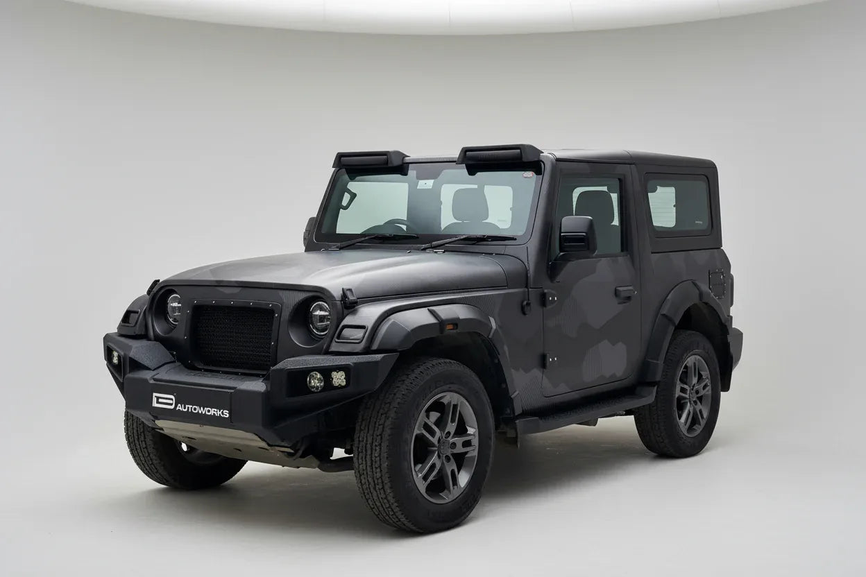 Camo Edition Graphics for Mahindra Thar black