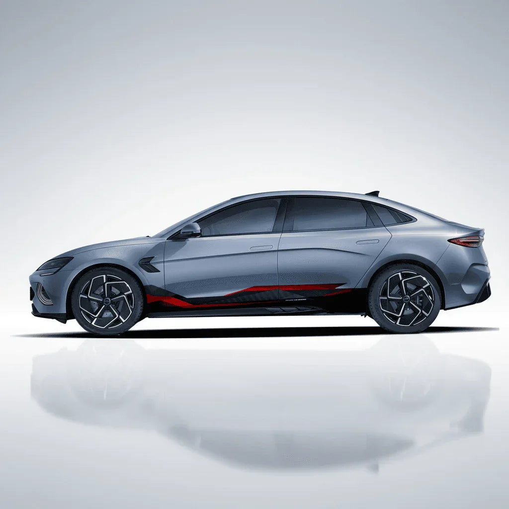 Mute The Noise Edition Graphics for BYD Seal blue