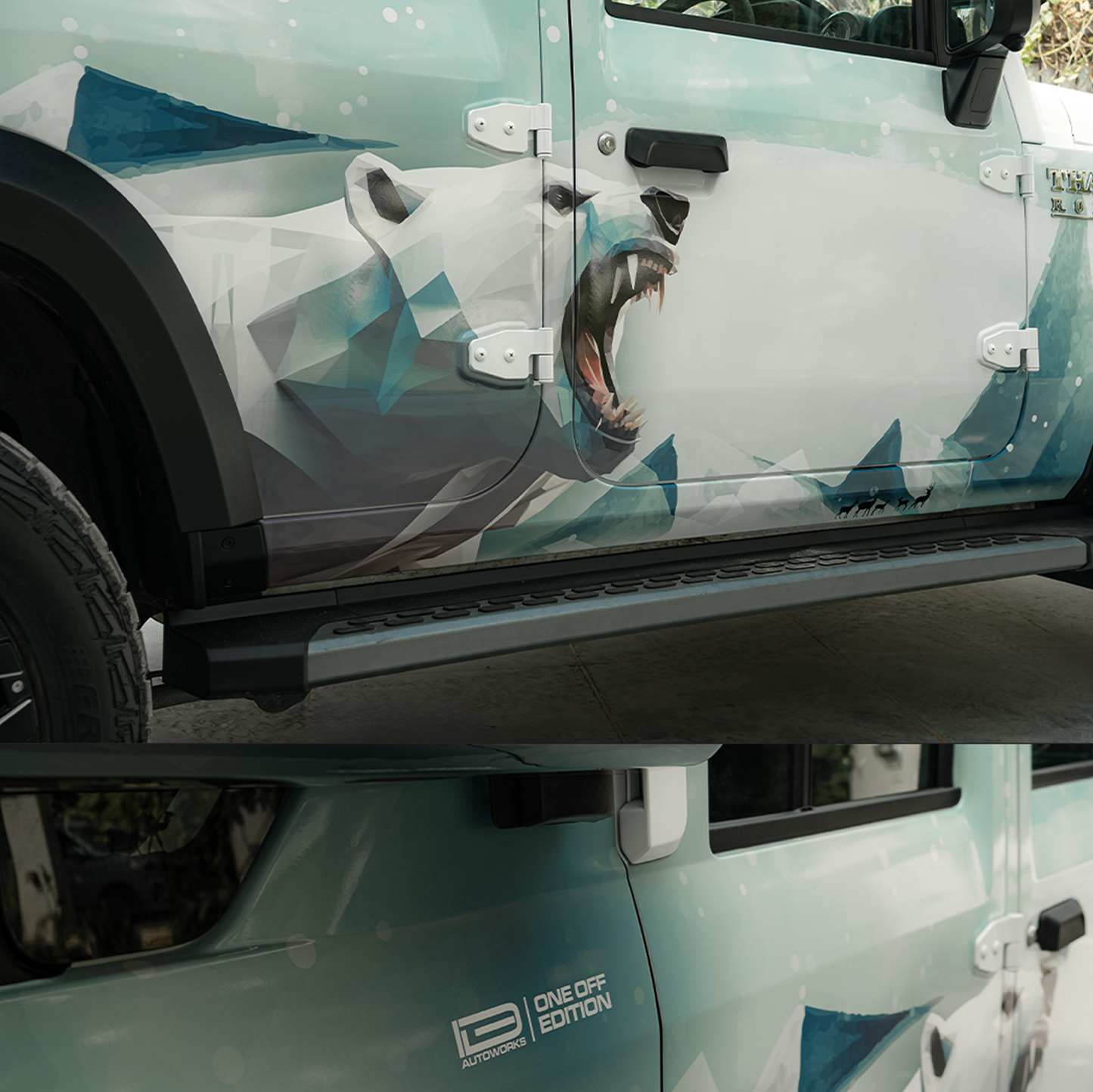 IDE One Off Edition – Polar Bear Edition | Mahindra Thar Roxx