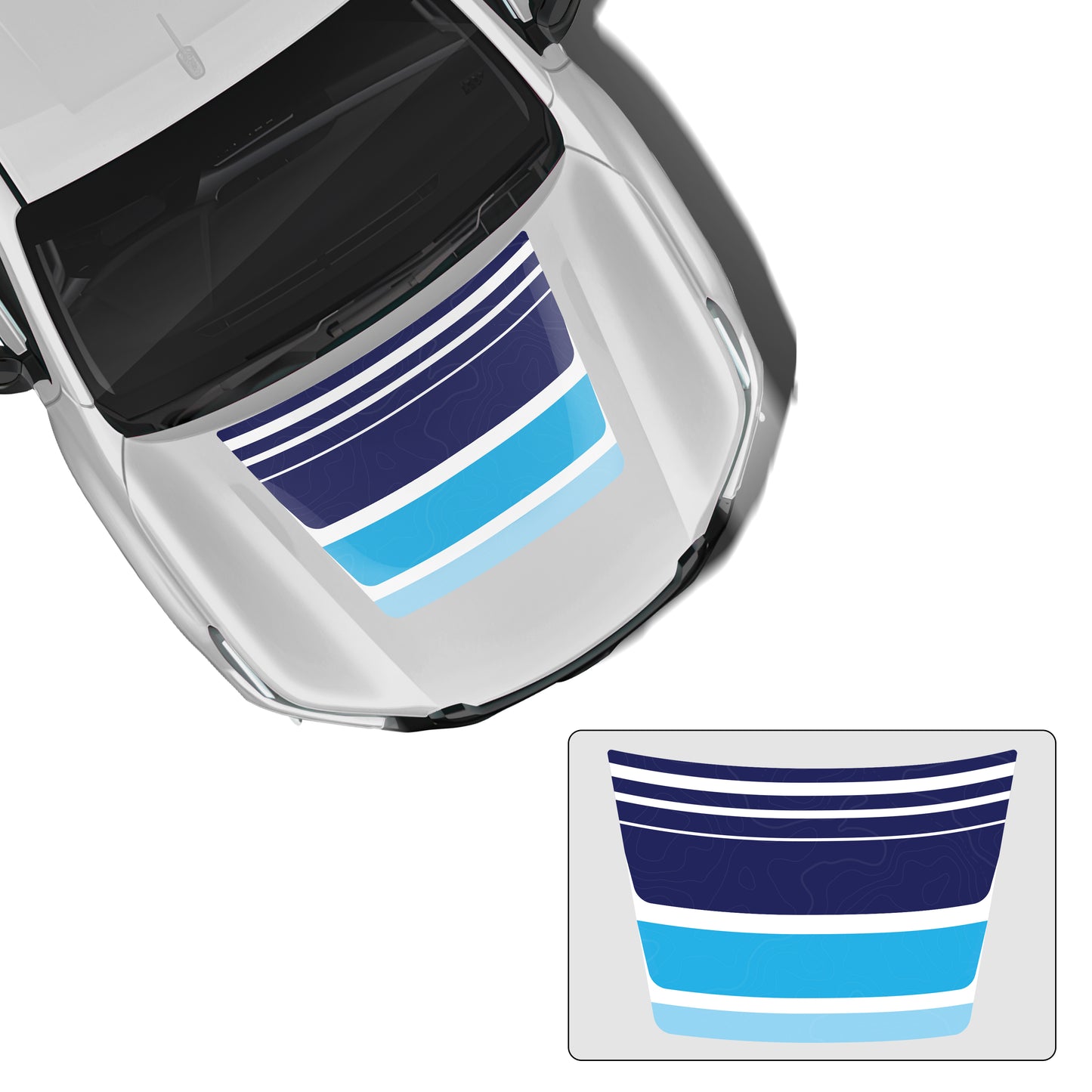 IDE GRAPHICS SERIES - Classic Cruiser Edition for TOYOTA Hilux (White Pearl Crystal Shine)