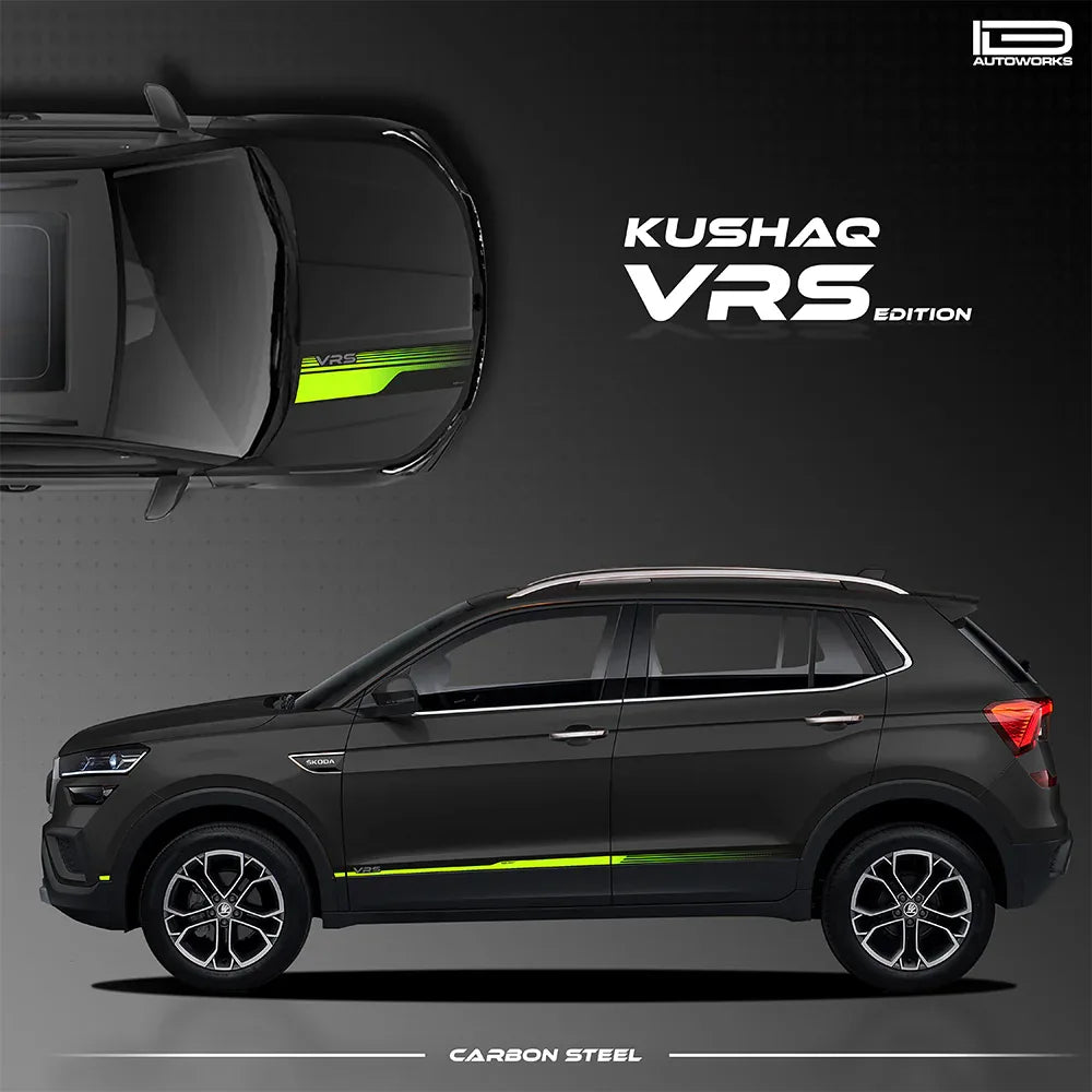 VRS Edition Graphics for Skoda Kushaq black