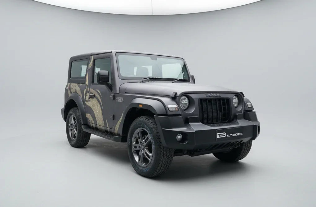 Godfather Edition Graphics for Mahindra Thar black