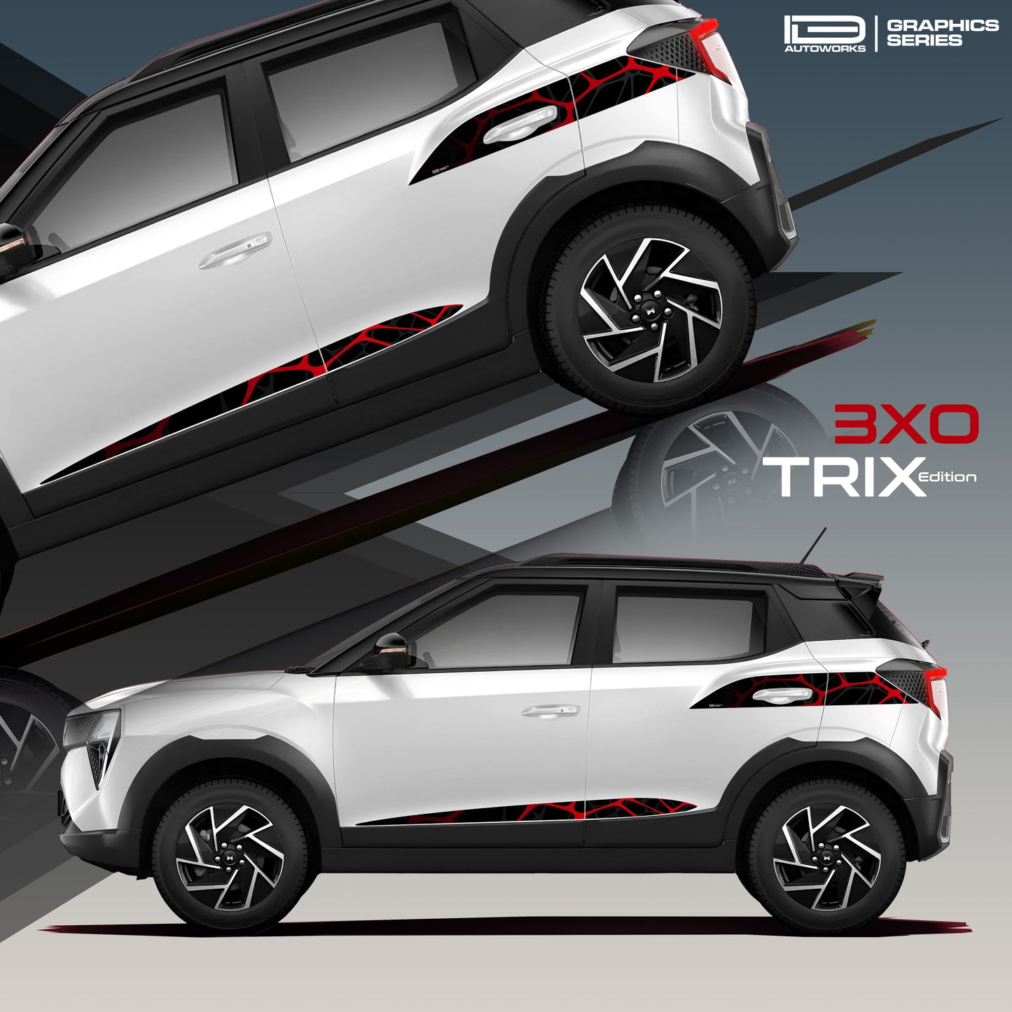 IDE Graphics series- TRIX Edition | Mahindra 3XO