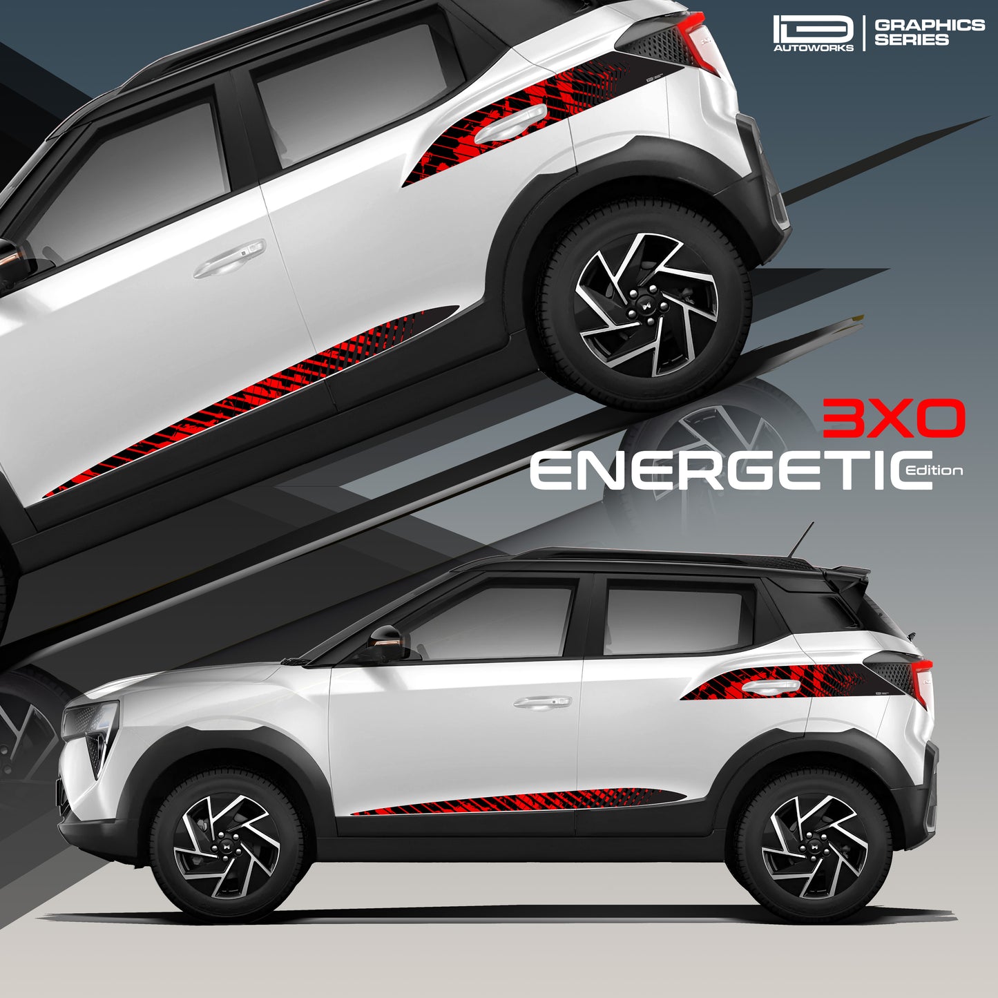 IDE Graphics series- Energetic Edition | Mahindra  3XO