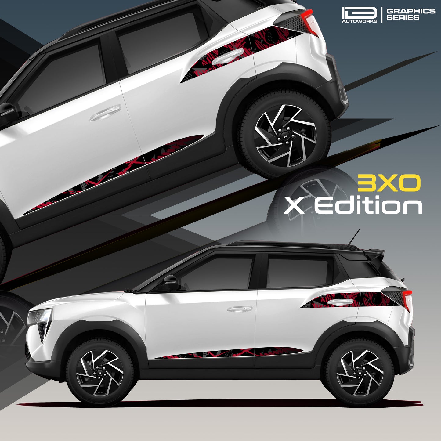 IDE Graphics series- X Edition | Mahindra 3XO