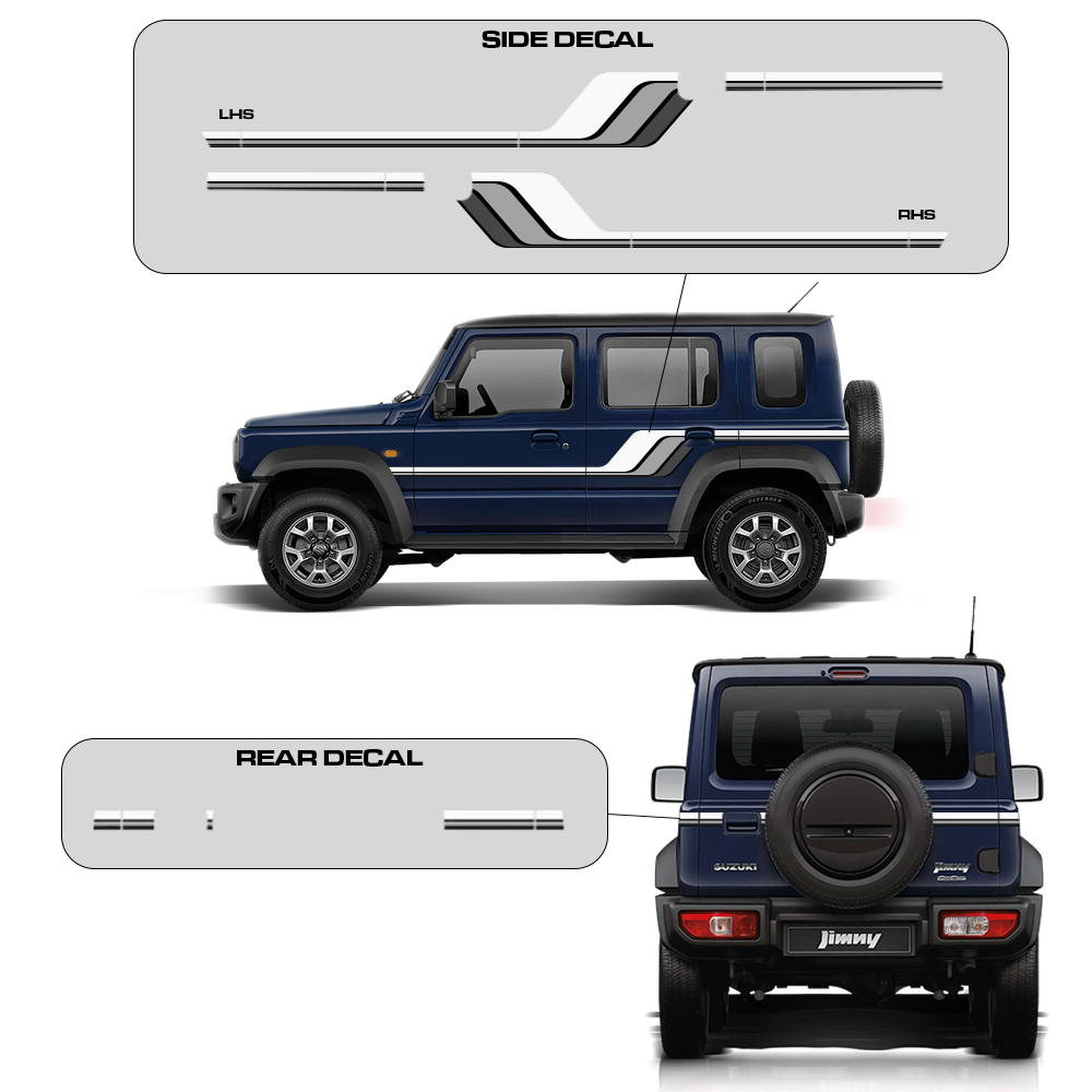 IDE GRAPHICS SERIES - Baroque Edition for Maruti Suzuki Jimny