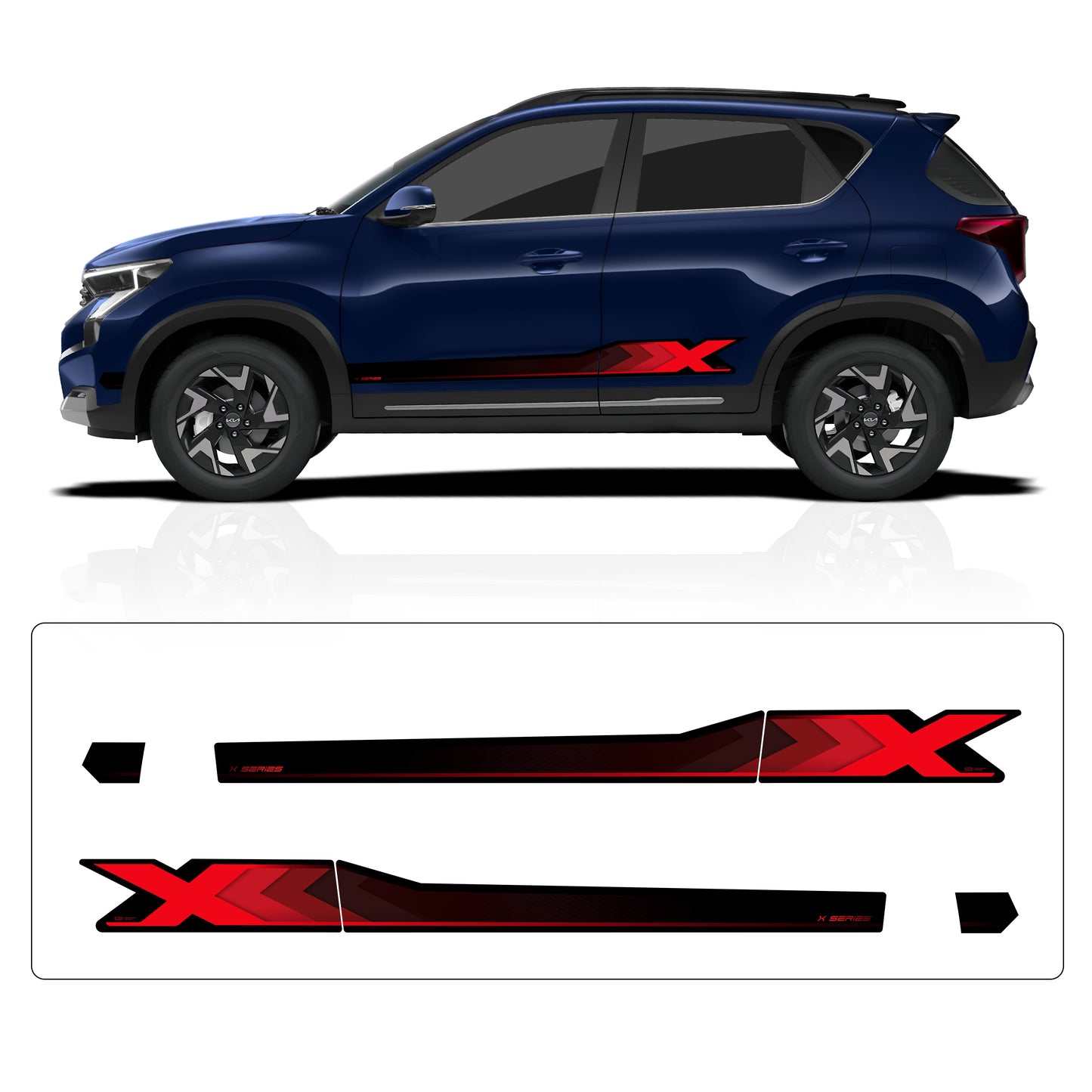IDE Graphics Series - X Series | Kia Sonet