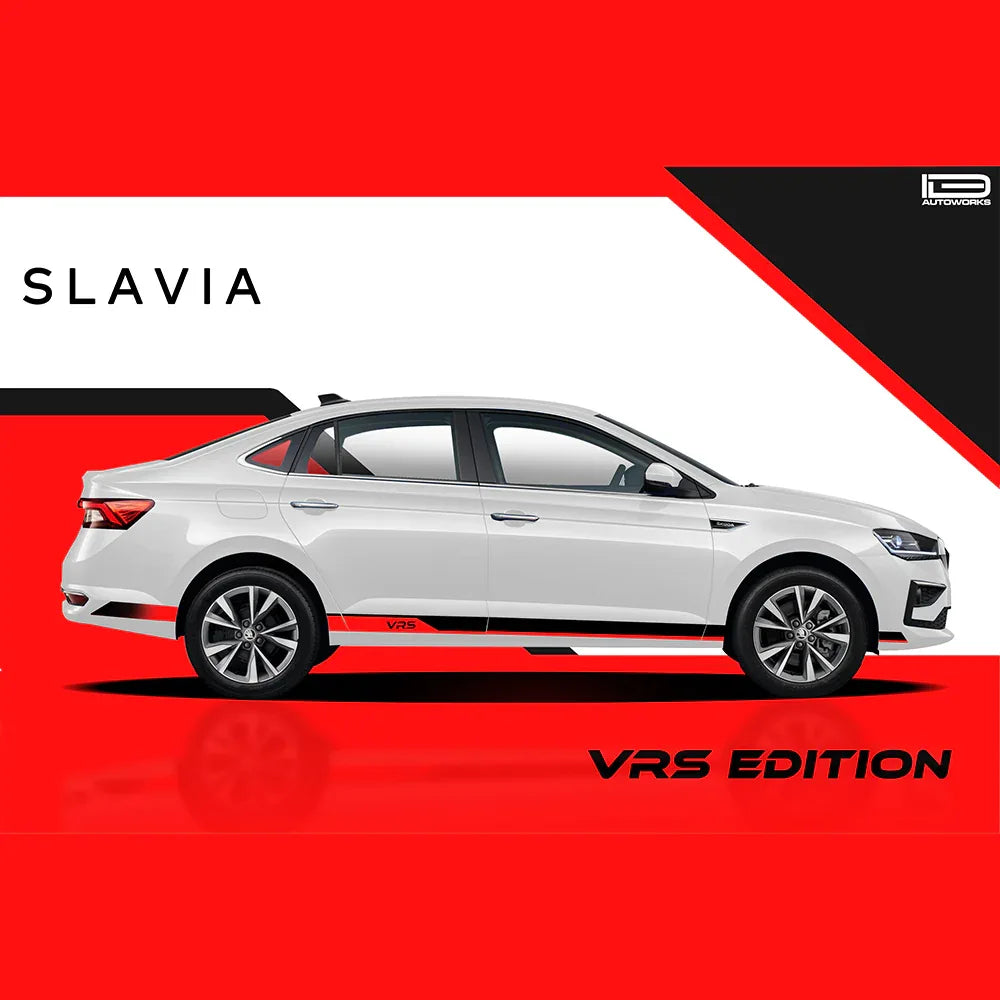 VRS Edition Graphics for Skoda Slavia white